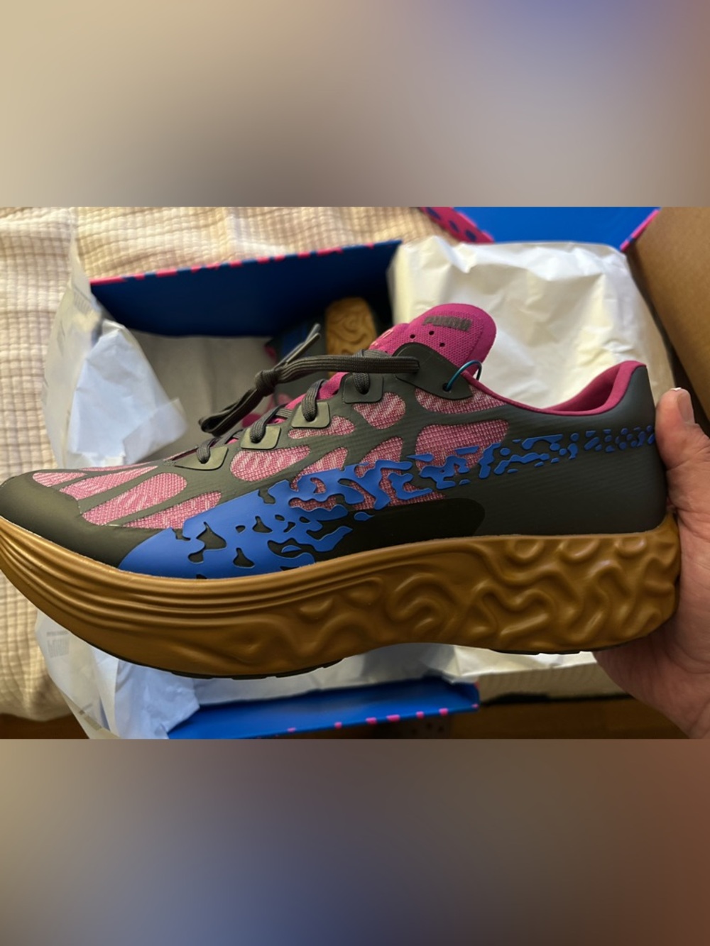 Puma Velum SB Nitro Rhubarb Salehe Bembury  designed running shoes Below MSRP!